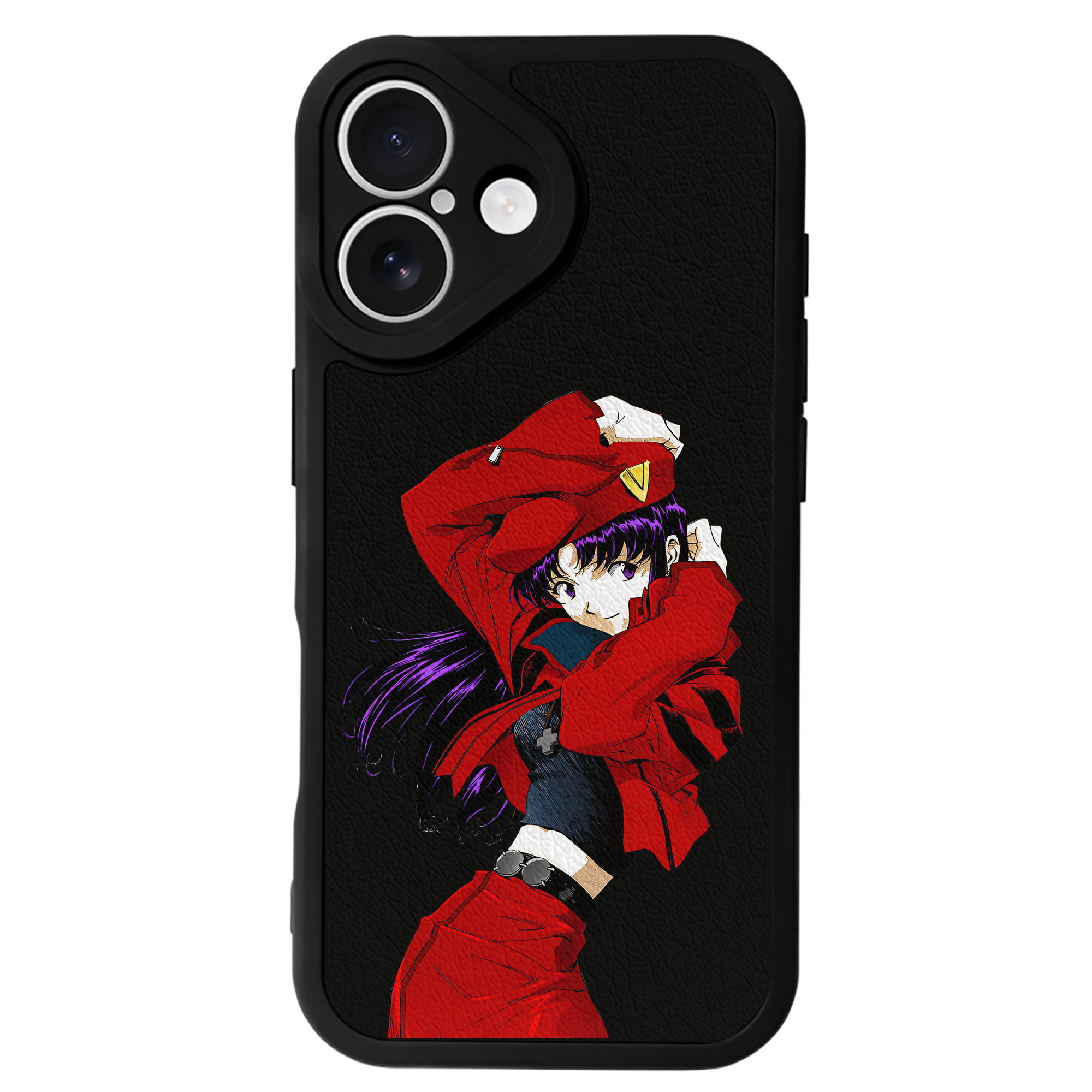 （画像用） EVA 新世紀エヴァンゲリオン 【iPhone 16シリーズ対応】シリコンスマホケース（レザー調） 材質：シリコン